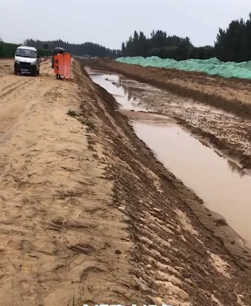 荷泽曹县河道降水